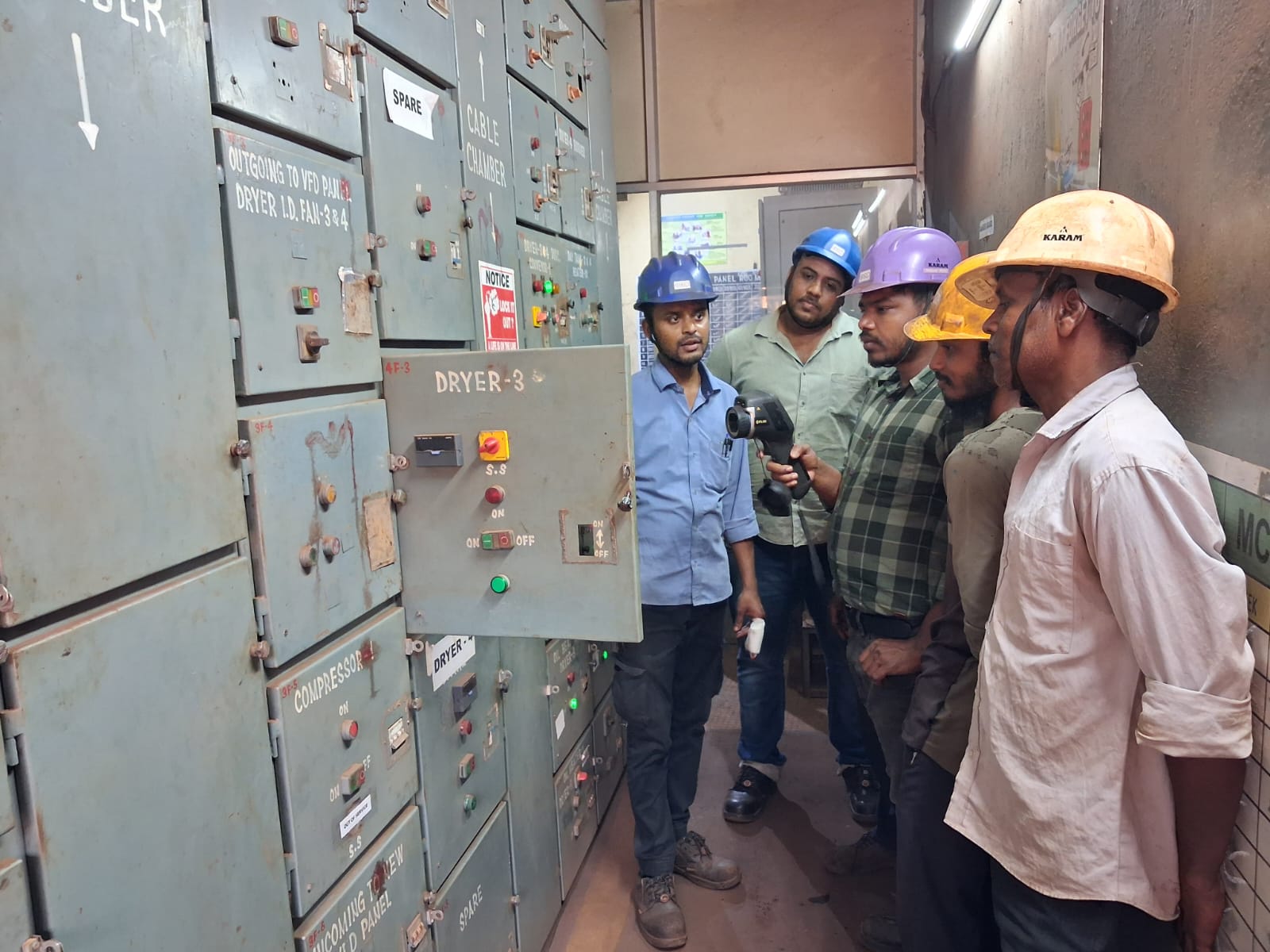 Cable Termination and Thermography